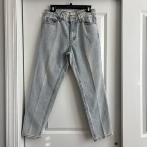 Eighty Six Road Tapered Light Wash Jeans High Rise Sz 30